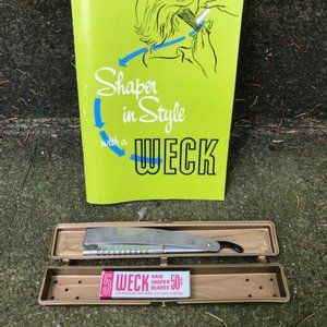 Vintage 1969 Weck Hair Shaper with instructions